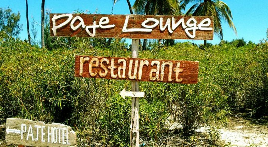 Villa Paje Lounge Екстериор снимка